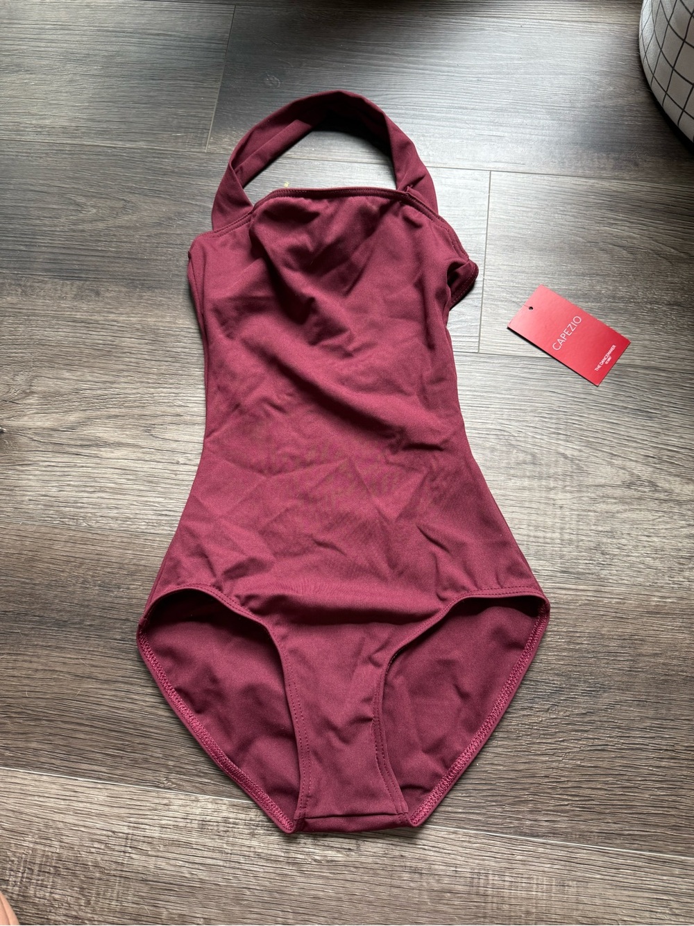 Capezio Wine Halter Leotard